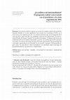 Research paper thumbnail of ¿La política sin intermediarios? El programa radial Conversando con el presidente y la crisis argentina de 2001