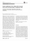 Research paper thumbnail of Surface modification of new cellulose fiber extracted from Conium maculatum plant: a comparative study