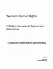 Research paper thumbnail of India's CEDAW Story