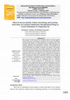 Research paper thumbnail of Effect of Service Quality, Online Advertising, and Learning Innovation on Customer Satisfaction Through Brand Image at Course Institutions in Tangerang City