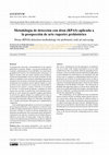 Research paper thumbnail of Metodología de detección con dron (RPAS) aplicada a la prospección de arte rupestre prehistórico.  Drone (RPAS) detection methodology for prehistoric rock art surveying.