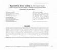 Research paper thumbnail of Las expectativas de los medios de información frente a la formación de periodistas. Análisis comparativo ente Colombia y Puerto Rico/News Media Expectations of Journalism Education. A Comparative Analysis between Colombia and Puerto Rico