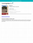 Research paper thumbnail of Antiquity April 2023 Editorial