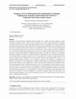 Research paper thumbnail of Frequency of Use of Information and Communication Technology Equipment by Secondary School Heads and Teachers in Nandi and Uasin Gishu Counties, Kenya