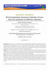 Research paper thumbnail of Rural longitudinal integrated clerkships: lessons from two programs on different continents