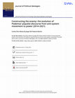 Research paper thumbnail of Constructing the enemy: the evolution of Podemos' populist discourse from anti-system movement to power (2014-2021)