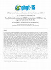 Research paper thumbnail of Feasibility study on marine CSEM monitoring of CO2 flow in a regional fault in the North Sea