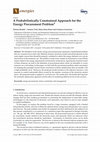 Research paper thumbnail of A Probabilistically Constrained Approach for the Energy Procurement Problem