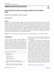 Research paper thumbnail of Dealing with the stochastic prosumager problem with controllable loads