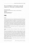 Research paper thumbnail of De la invisibilidad a la subversión : la nota del traductor en «Nota al pie», de Rodolfo Walsh