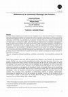 Research paper thumbnail of Réflexions Sur Le Community Planning À San Francisco/Reflections on Community Planning in San Francisco