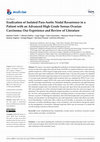 Research paper thumbnail of Eradication of Isolated Para-Aortic Nodal Recurrence in a Patient with an Advanced High Grade Serous Ovarian Carcinoma: Our Experience and Review of Literature