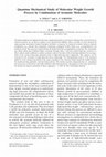 Research paper thumbnail of Quantum mechanical study of molecular weight growth process by combination of aromatic molecules