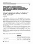 Research paper thumbnail of RE-MIND2: comparative effectiveness of tafasitamab plus lenalidomide versus polatuzumab vedotin/bendamustine/rituximab (pola-BR), CAR-T therapies, and lenalidomide/rituximab (R2) based on real-world data in patients with relapsed/refractory diffuse large B-cell lymphoma