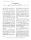 Research paper thumbnail of Guest Editorial Nature-Inspired Approaches for IoT and Big Data