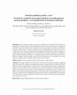 Research paper thumbnail of Sentencia judicial, prueba y error. El rol de la verdad de las premisas fácticas en la aplicación de normas jurídicas y en la justificación de decisiones judiciales