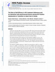 Research paper thumbnail of The role of self-efficacy in HIV treatment adherence and its interaction with psychosocial factors among HIV positive adolescents in transition to adult care in Kenya