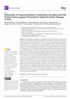 Research paper thumbnail of Fabrication of Nanoformulation Containing Carvedilol and Silk Protein Sericin against Doxorubicin Induced Cardiac Damage in Rats