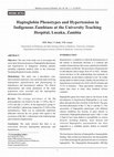 Research paper thumbnail of Haptoglobin Phenotypes and Hypertension in Indigenous Zambians at the University Teaching Hospital, Lusaka, Zambia