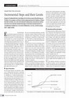 Research paper thumbnail of Incremental Steps and their Limits