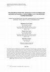 Research paper thumbnail of Transformaciones Del Trabajo y Nuevas Formas De Gestión Managerial: Notas Sobre Las y Los Jóvenes "Emprendedores