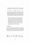 Research paper thumbnail of Development of Software for the Farms Accounting