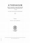 Research paper thumbnail of Recensione a: A. QUEYREL BOTTINEAU - M.-R. GUELFUCCI (sous la dir. de), Conseillers et ambassadeurs dans l’Antiquite´ (DHA - Suppl. 17), Besançon, PUCF, 2017, in Athenaeum 111/1, 2023, pp. 361-365