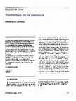 Research paper thumbnail of Trastornos de la memoria