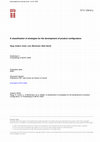 Research paper thumbnail of A classification of strategies for the development of product configurators