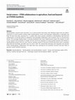 Research paper thumbnail of Social science – STEM collaborations in agriculture, food and beyond: an STSFAN manifesto