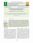 Research paper thumbnail of Measuring Socio-economic Profile of Farmers to Climate Change in Uttarakhand, India