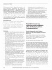 Research paper thumbnail of Fatal Emmonsia sp. Infection and Fungemia after Orthotopic Liver Transplantation