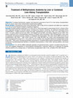 Research paper thumbnail of Treatment of Methylmalonic Acidemia by Liver or Combined Liver-Kidney Transplantation