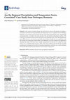 Research paper thumbnail of Are the Regional Precipitation and Temperature Series Correlated? Case Study from Dobrogea, Romania