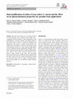 Research paper thumbnail of Dual modification of achira (Canna indica L) starch and the effect on its physicochemical properties for possible food applications