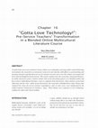 Research paper thumbnail of “Gotta Love Technology!”