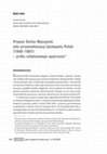 Research paper thumbnail of Rafał Łatka, Prymas Stefan Wyszyński jako przewodniczący Episkopatu Polski (1948-1981), próba całościowego spojrzenia, „Glaukopis” 2023 nr 40, s. 270-304