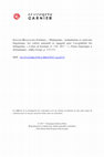 Research paper thumbnail of Néologismes: normalisation et correction linguistique. Les critères normatifs en espagnol pour l’acceptabilité des néologismes