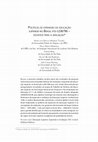 Research paper thumbnail of Políticas De Expansão Da Educação Superior No Brasil PÓS-LDB/96 – Desafios Para a Avaliação