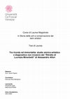 Research paper thumbnail of E. Gatti, Tra ricordo ed immortalità: studio[...]del Ritratto di Lucrezia Minerbetti di A. Allori, Tesi di Laurea Magistrale, rel. Prof. G. Pojana, correl. Dott. S. Marchiori, A. Martignon, Corso di Laurea in Storia delle arti e conservazione dei beni artistici, Università Ca’ Foscari, a.a. 2021/22