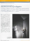 Research paper thumbnail of Schriftentwicklung in Ägypten