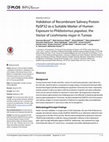 Research paper thumbnail of Validation of Recombinant Salivary Protein PpSP32 as a Suitable Marker of Human Exposure to Phlebotomus papatasi, the Vector of Leishmania major in Tunisia