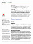 Research paper thumbnail of Structure of SALO, a leishmaniasis vaccine candidate from the sand fly Lutzomyia longipalpis