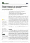 Research paper thumbnail of Nutrition, Physical Activity, and Other Lifestyle Factors in the Prevention of Cognitive Decline and Dementia