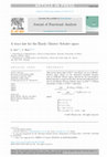 Research paper thumbnail of A trace law for the Hardy–Morrey–Sobolev space