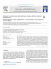 Research paper thumbnail of Resistance to sulfate attack and underwater abrasion of fiber reinforced cement mortar