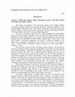 Research paper thumbnail of Book Review Gregory A. Wills, The Southern Baptist Theological Seminary 1859-2009, in Evangelical Forum Newsletter, Vol. 6, No. 3 (2009): 56-57.