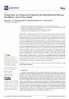 Research paper thumbnail of Using Peek as a Framework Material for Maxillofacial Silicone Prosthesis: An In Vitro Study