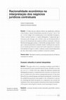 Research paper thumbnail of Racionalidade Economica na Intepretacao do Negocio Juridico