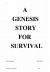 Research paper thumbnail of A GENESIS STORY FOR SURVIVAL